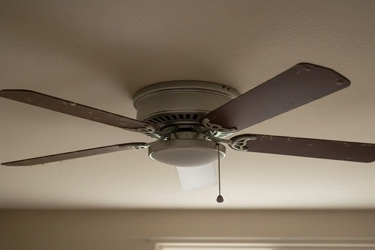 Ceiling Fan Installation-before