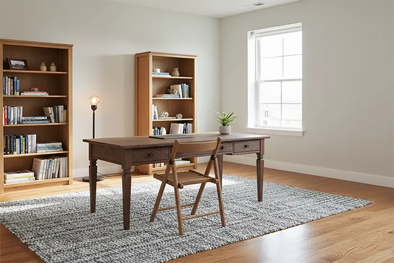 Office Desk & Chair Assembly-before1